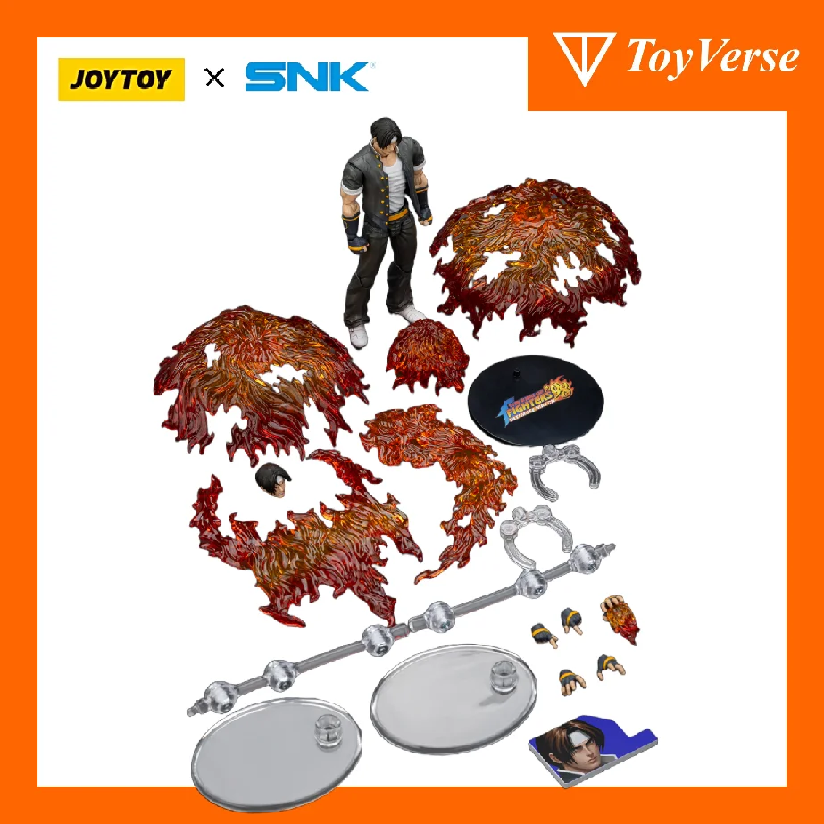 

TOYVERSE JoyToy Licensed The King of Fighters 98UM Classic Trio Kyo, Goro & Benimaru Collector’s Figures 1/18