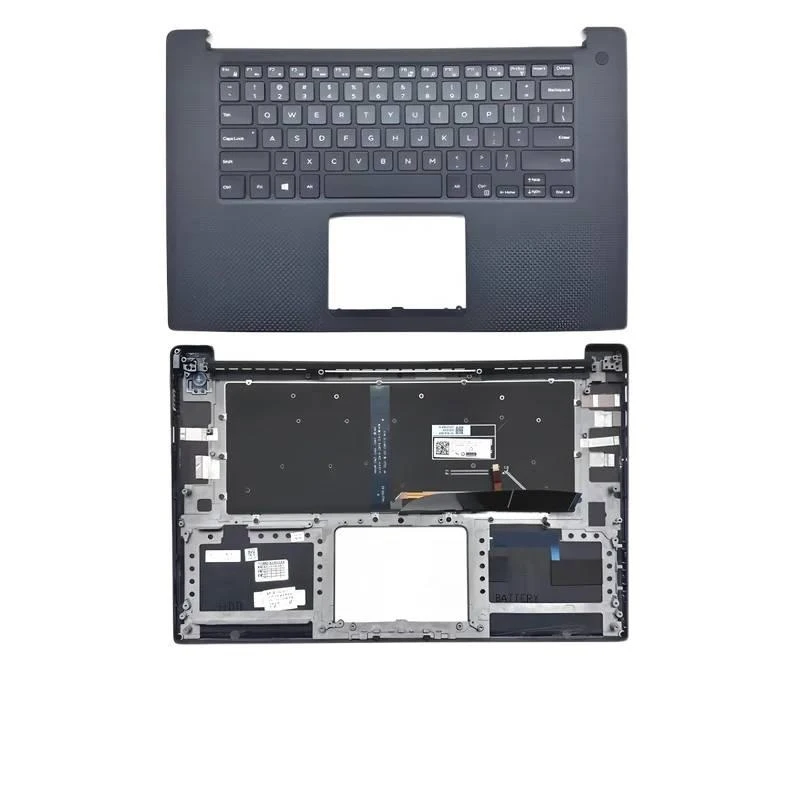 New for Dell XPS15 9560 9570 Precision 5520 M5520, laptop top cover, palm rest cover/full keyboard cover 0Y2F9N Y2F9N