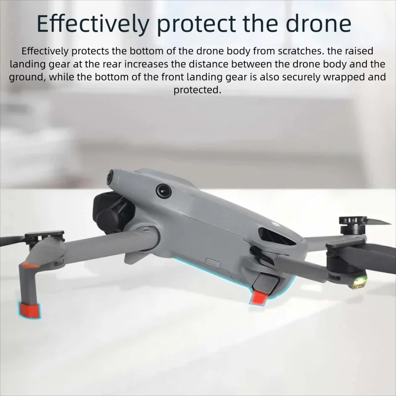 For DJI MINI 5PRO Drone Landing Gear Increased Heighten Foot Cover For Mini5Pro Foldable Support Leg Anti-wear Bracket Accessory