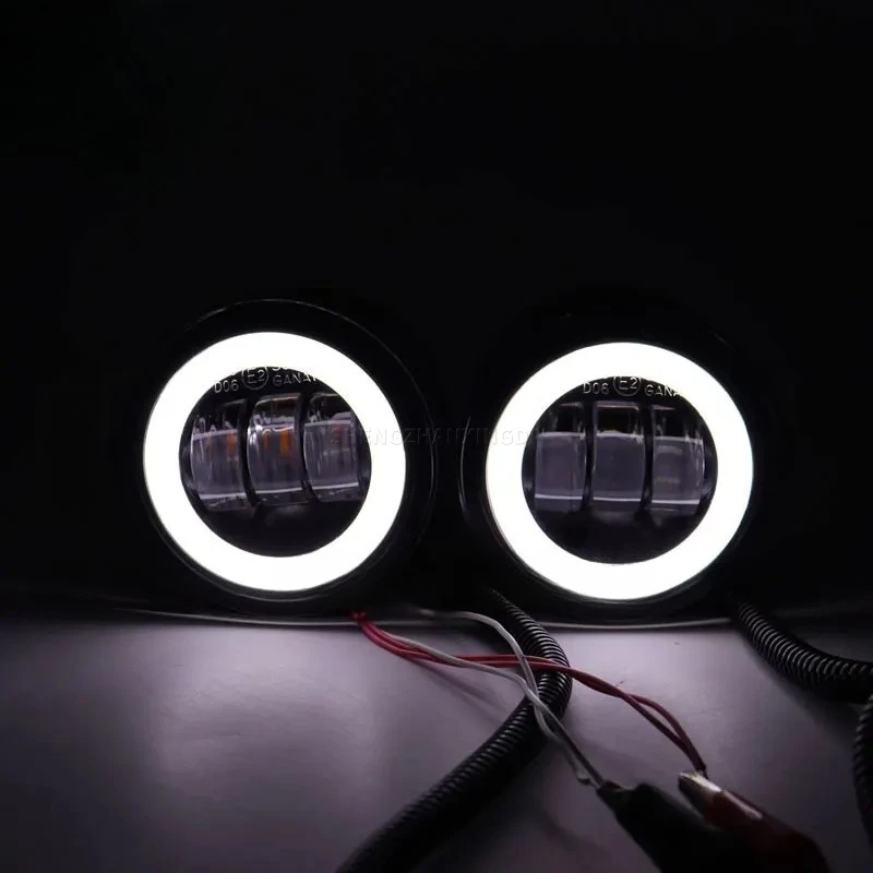 مصباح الضباب عين الملاك DRL12V مناسب لنيسان لافيستا كويست فيرسا روج كيوب جوك NV200 قاشقاي تيدا اكس تريل نوت مورانو باترول