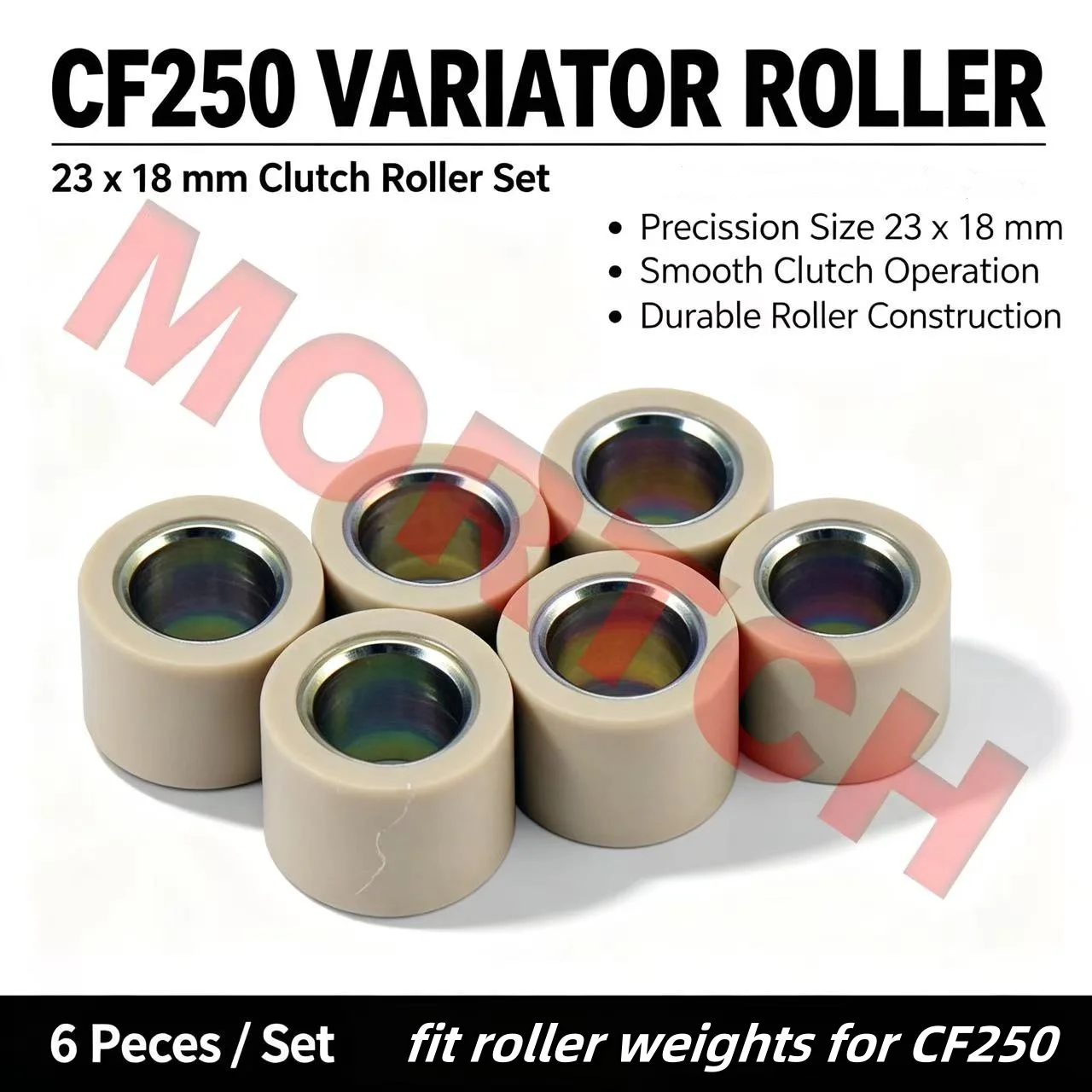 CF250 Variator Roller Weight 23x18 250-5031 20g For CH250 CN250 FORZA Jonway JMstar CFmoto Scooter Motorcycle ATV 172mm Engine