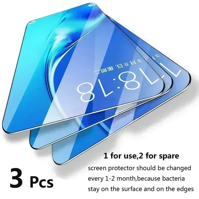 3 uds vidrio templado para Huawei Nova 3 3i 3E Protector de pantalla película protectora de vidrio 9H On para Huawei Nova3 3i 3e