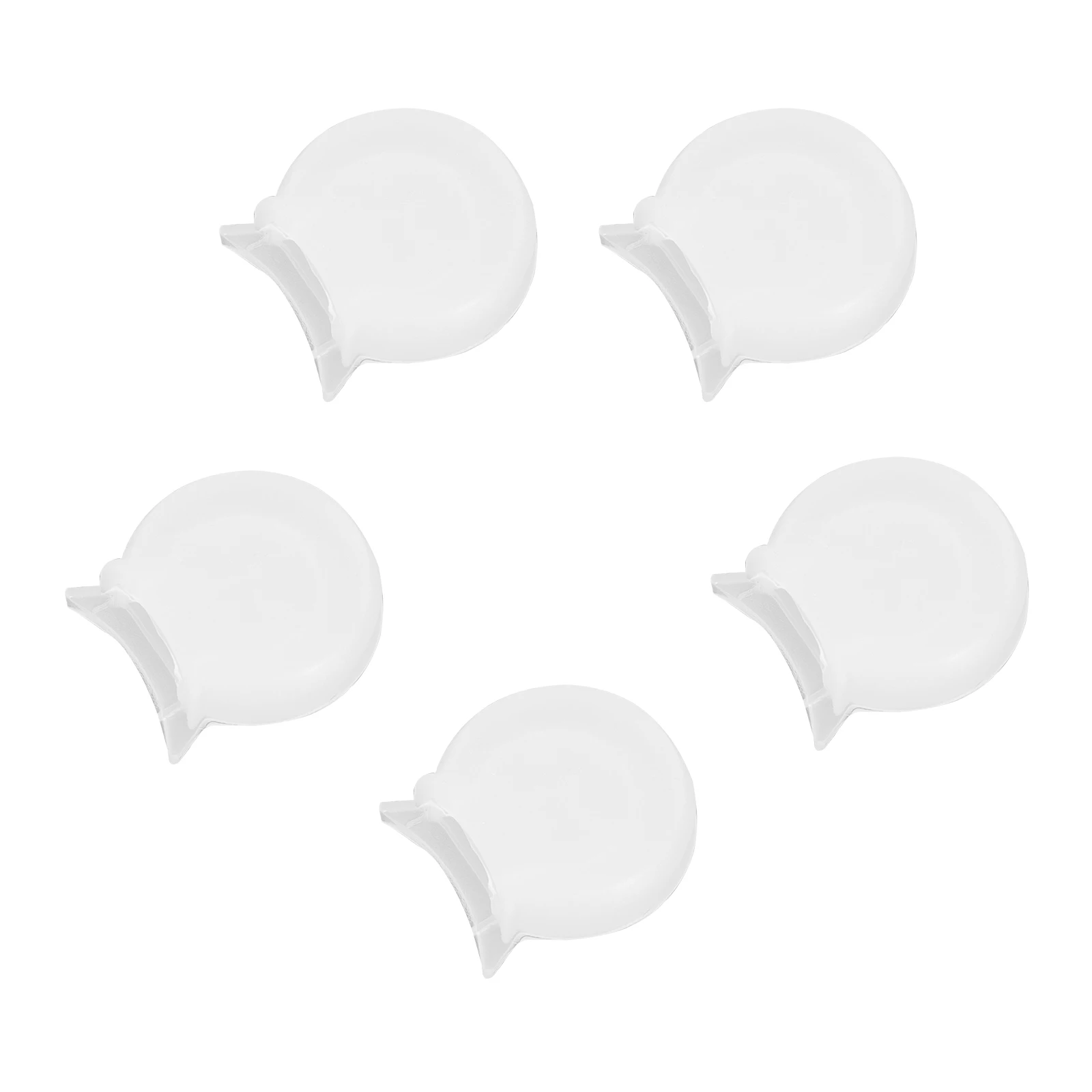 

5 Pcs Clarinet Finger Rest Cover Rubber Supports Cushion Oboe Playing Accessory Thumb Support Comfortable Practical Durability