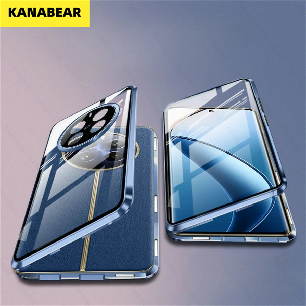

Double-sided Glass Phone Case for OPPO Realme 12 Pro Plus Magnetic Anti Peeping Case 360° Full Protection For Realme12Pro Cover