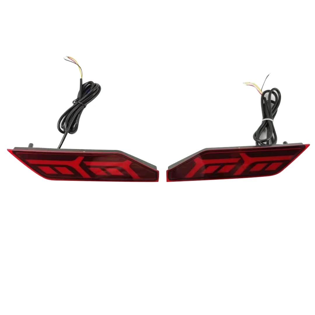 

Car LED Rear Fog Lamp Brake Light Rear Bumper Decoration Lamp for Sport 2018 2019