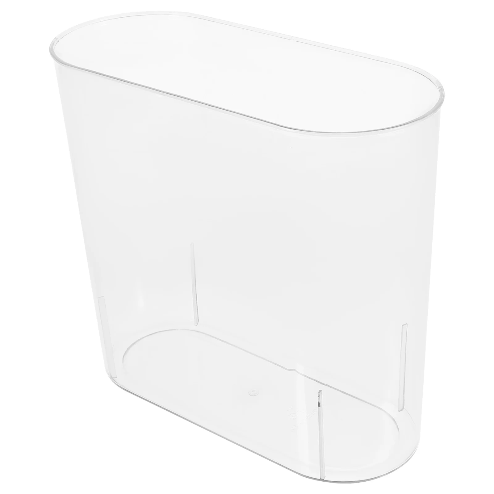 

1pc Small 7L Slim Trash Plastic Household Waste Bin For Kitchen Bathroom Bedroom Office Multi-Use Garbage Container