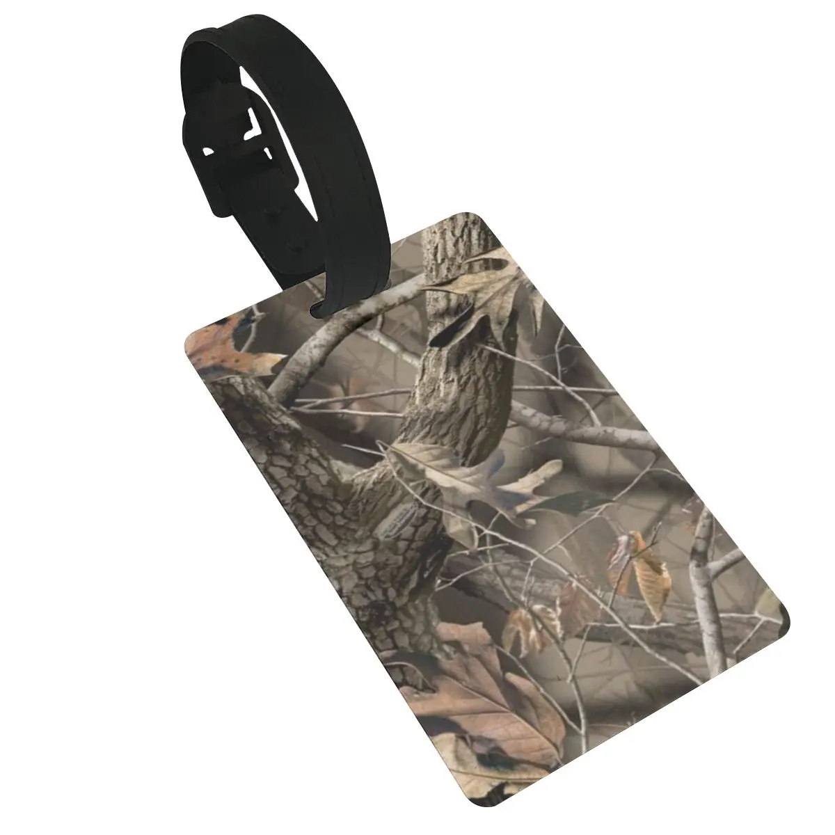 Echte Boom Camouflage Bagagelabels Koffer Accessoires Reizen Pvc Schattige Bagage Instaplabel Draagbare Label Houder Naam Adres