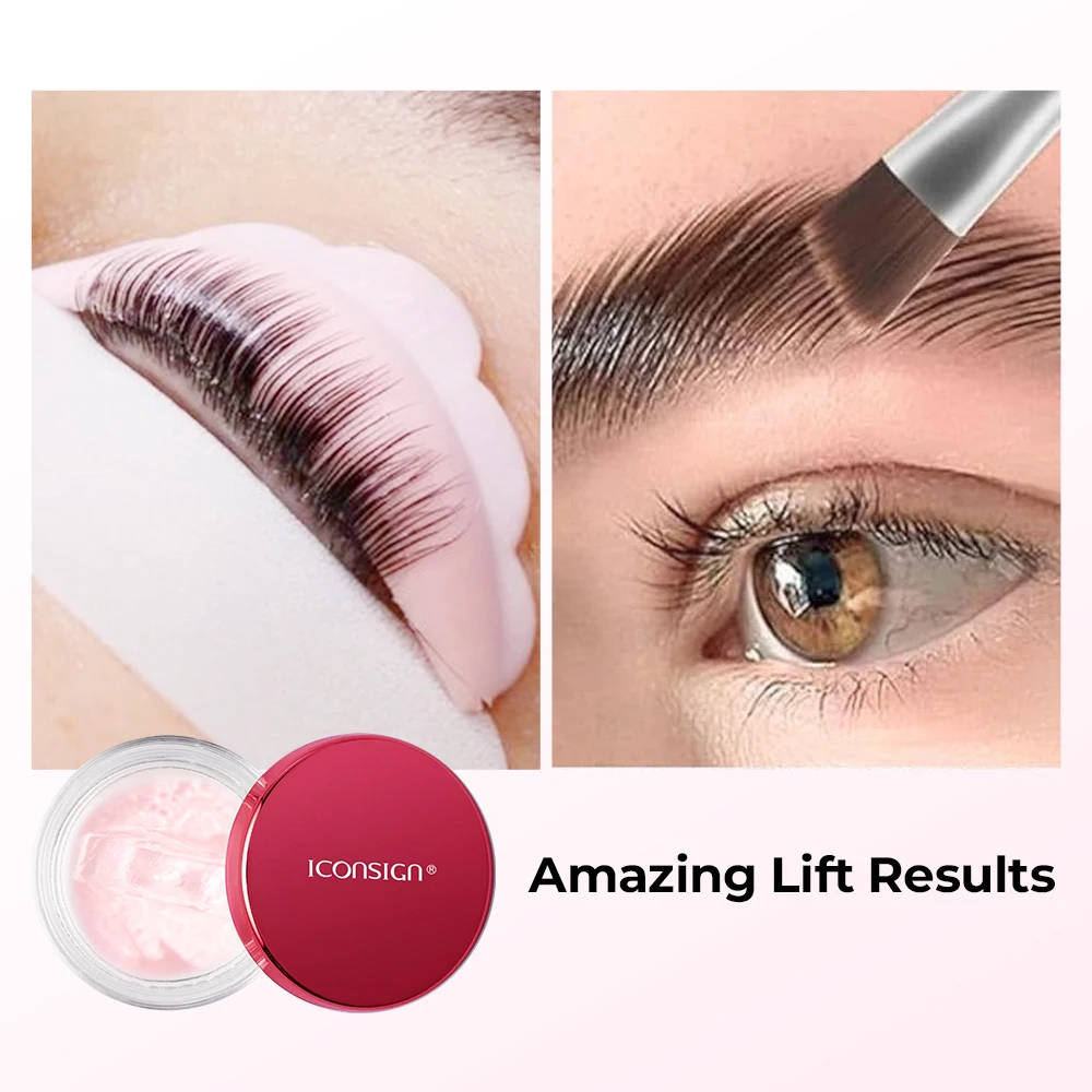 ICONSIGN Camellia Glue Balm For Lash Lifting Brow Lamination Quick Setting Strong Hold Waterproof Plant Beauty Make Up Tools