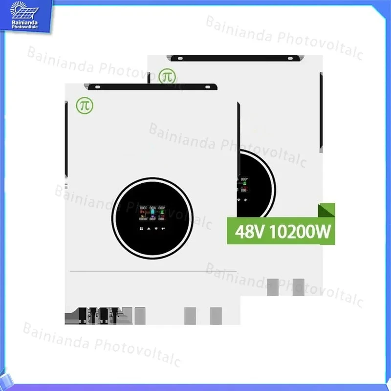 10.2kW Grid-Tied Solar Inverter 160A MPPT Charge Controller 48V Hybrid Inverter for Home Use Without Battery Pure Sine Wave