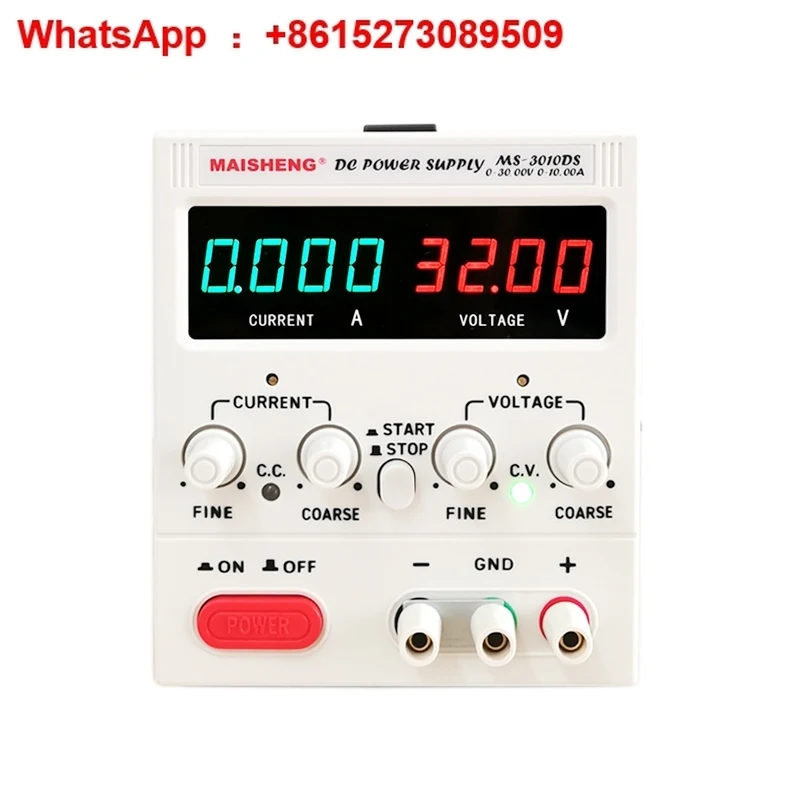 

MAISHENG MS-305D/MS605DS Цифровой дисплей Регулируемый источник питания постоянного тока 0-30V60V5A10A
