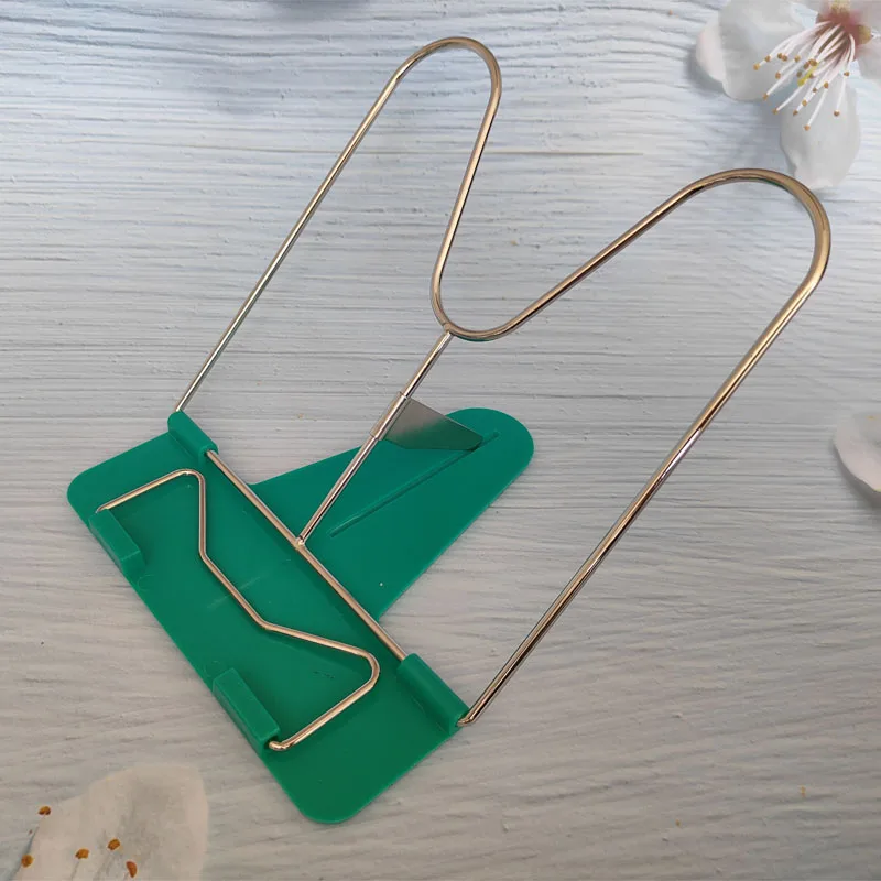 Iron Folding Simple Reading Support Lightweight Read Rack Bookshelf