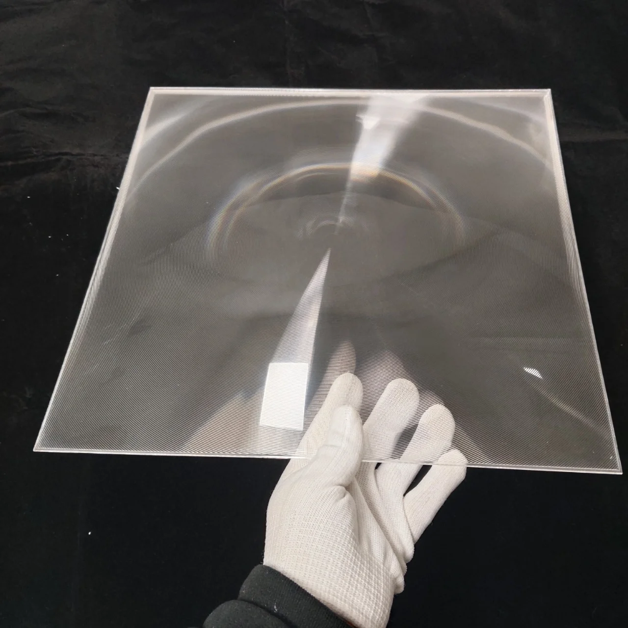 Quadratische Fresnel-Linse 260×180mm A4-Format Ultradünne Ganzseiten-Leselupe für Mobiltelefone