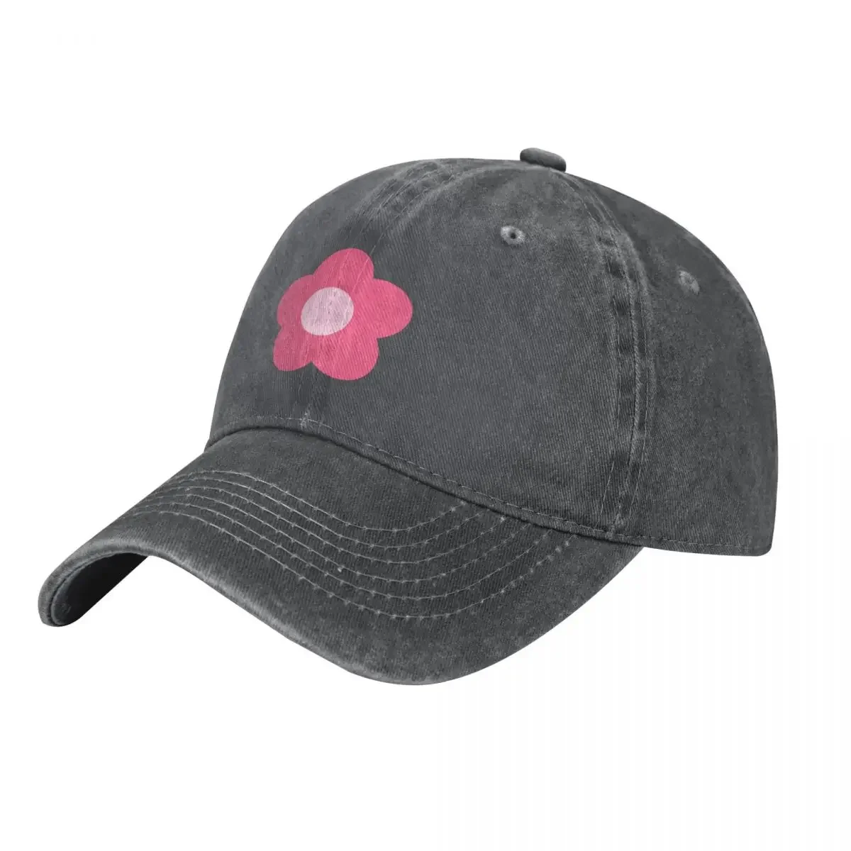 

Daisy Daisy Pink Baseball Cap Vintage Sunhat Golf Hat Military Cap Man Mens Women's