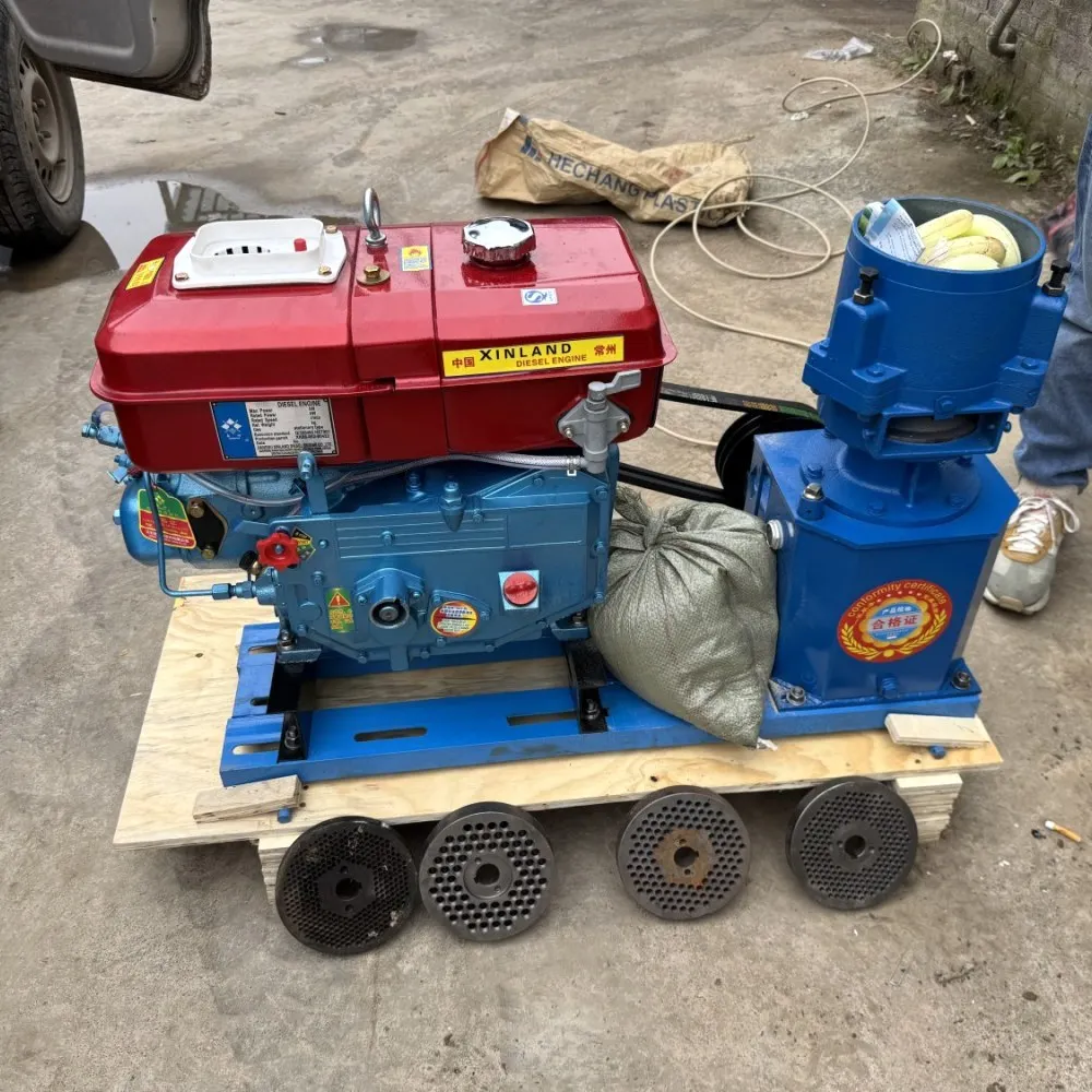 CE Certified Diesel Feed Pelletizer Machine for Livestock Poultry Feed Production With Stable Output