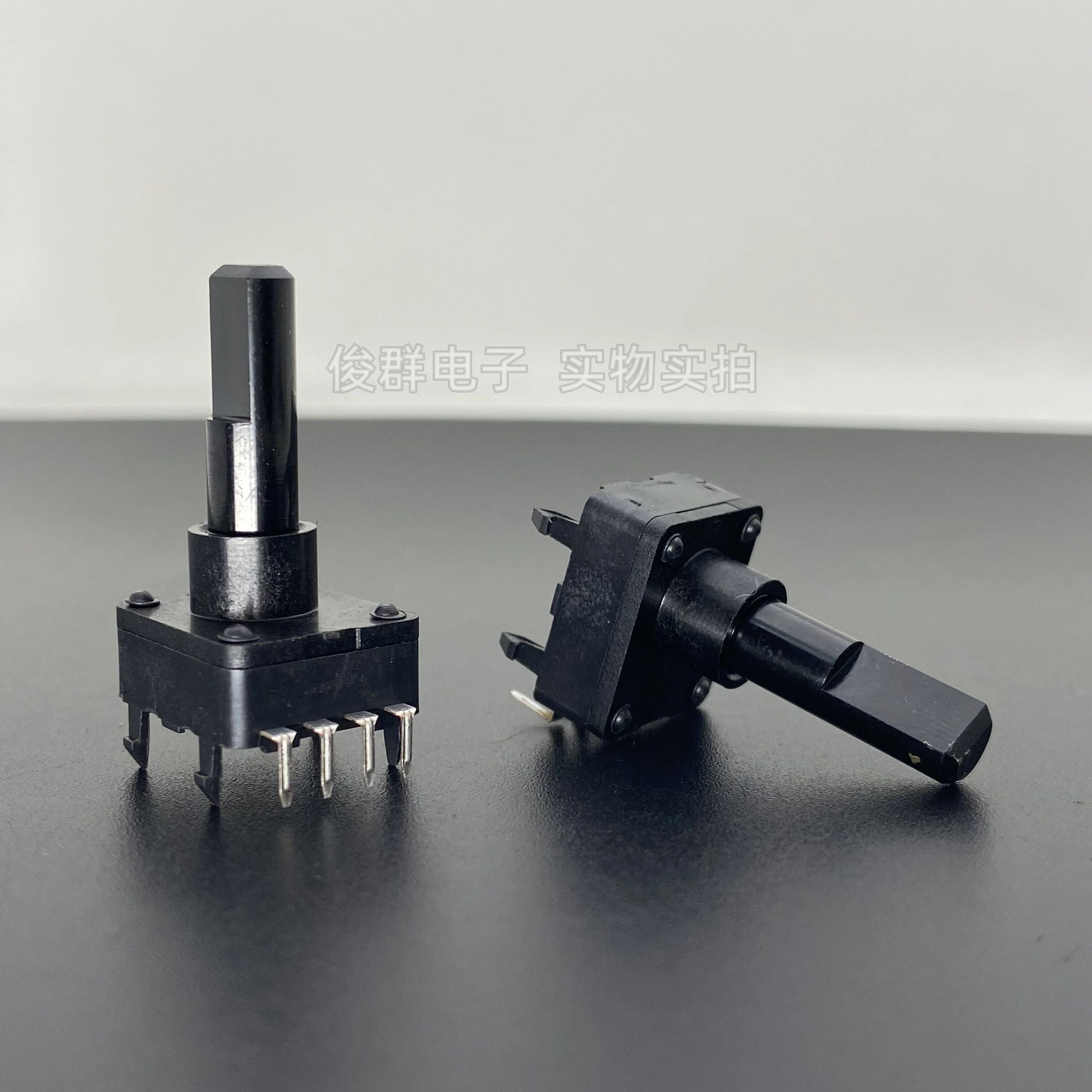 5PCS/imported 1408G encoder stepping half shaft 4 feet 7 gears 4P all black