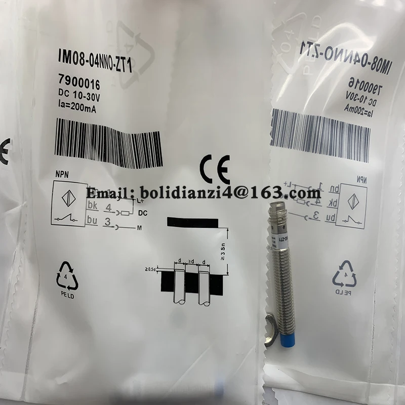 Sensor original IM08-1B5PO-ZT1 IM08-1B5NO-ZT1 IM08-04NNS-ZTK IM08-04NPS-ZTK Produtos existentes