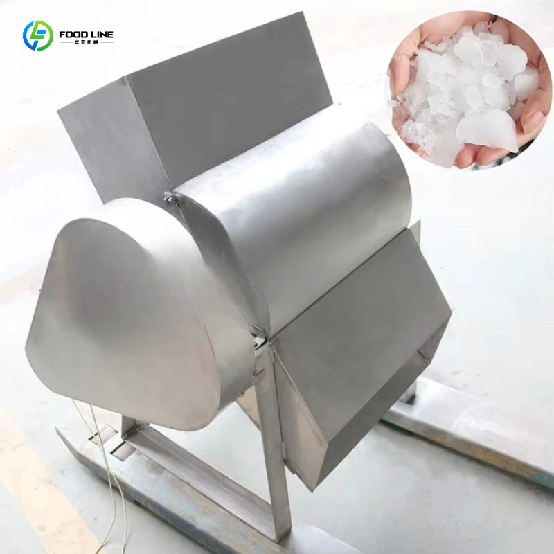 Wheeled Ice Crusher Machine Pure Copper Motor Fast Crushing for School Canteen Party Slush Drink