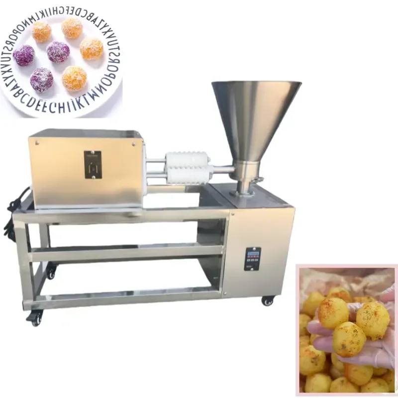 Food Rounding Machine Protein Ball Tofu Meatball Maker Continuous Segmentation Integrated Processing Equipment for Kitchen