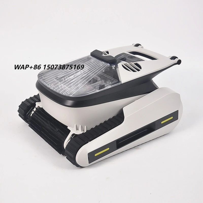 Automatic Rechargeable Pool Cleaning Robot For Efficient Bottom And Wall Debris Removal In All Pool Types