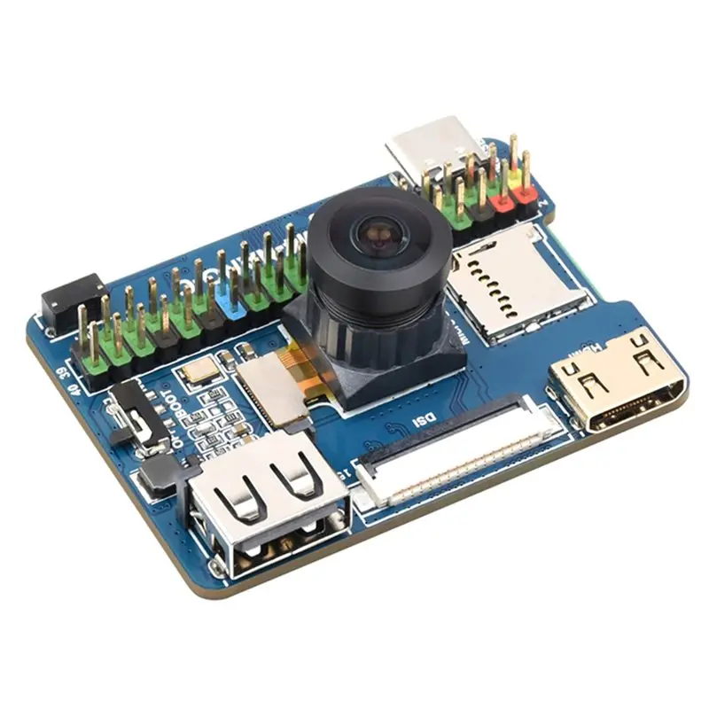 ABJF-CM4-NANO-C Nano Base Board(C) For Raspberry Pi Compute Module 8MP Camera Compact I/O Io Expansion And AI Projects Support