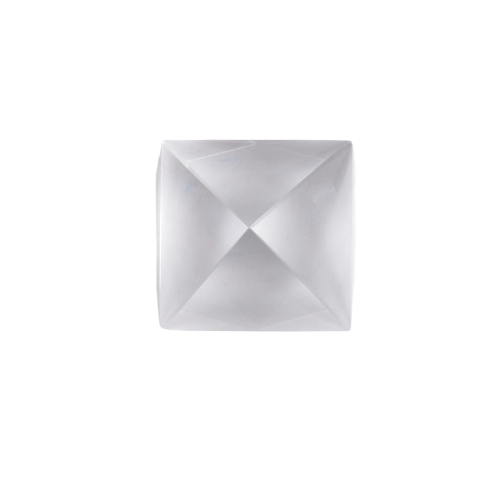 B62B Prism Optical Glass Pyramid 40mm High Rectangular Polyhedron for Teaching Experiments Photography Accessories