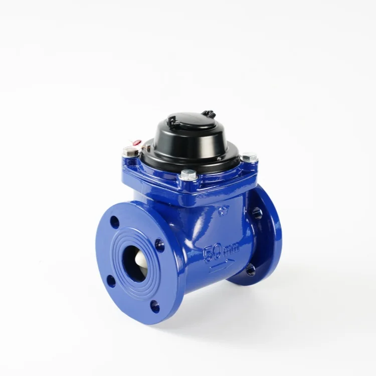 عداد مياه الحديد الزهر الجاف متعدد النفاث من الفئة B ISO4064 لتوصيل DN50 DN65 DN80 DN100 DN200 DN500