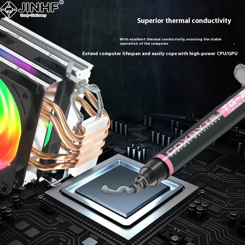 1set TG-25 Thermal Grease Performance Thermal Conductive Grease Paste 13.8 W/MK 2g For Game PC ForPS4 ForPS5 CPU GPU Cooling