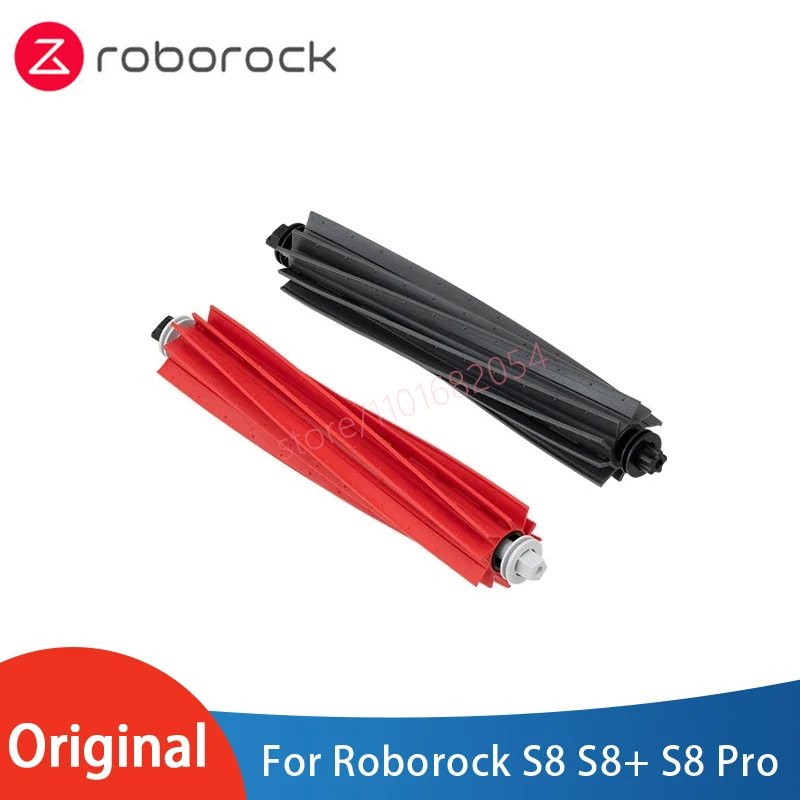 Original Roborock S8 S8+ S8 Pro Accessory Parts DuaRoller Main Brush Rubber Free Twine Brush Robot Vacuum Cleaner Parts