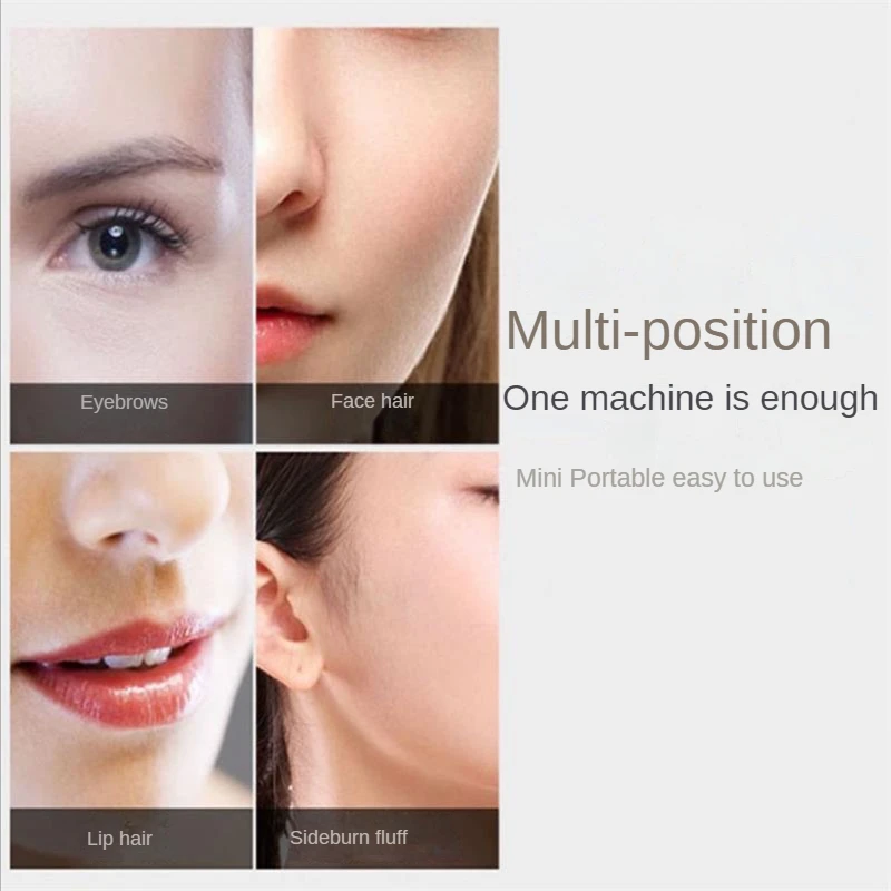 패션 눈썹 트리밍 연필 얼굴 전기 무통 눈썹 트리밍 제모 장치