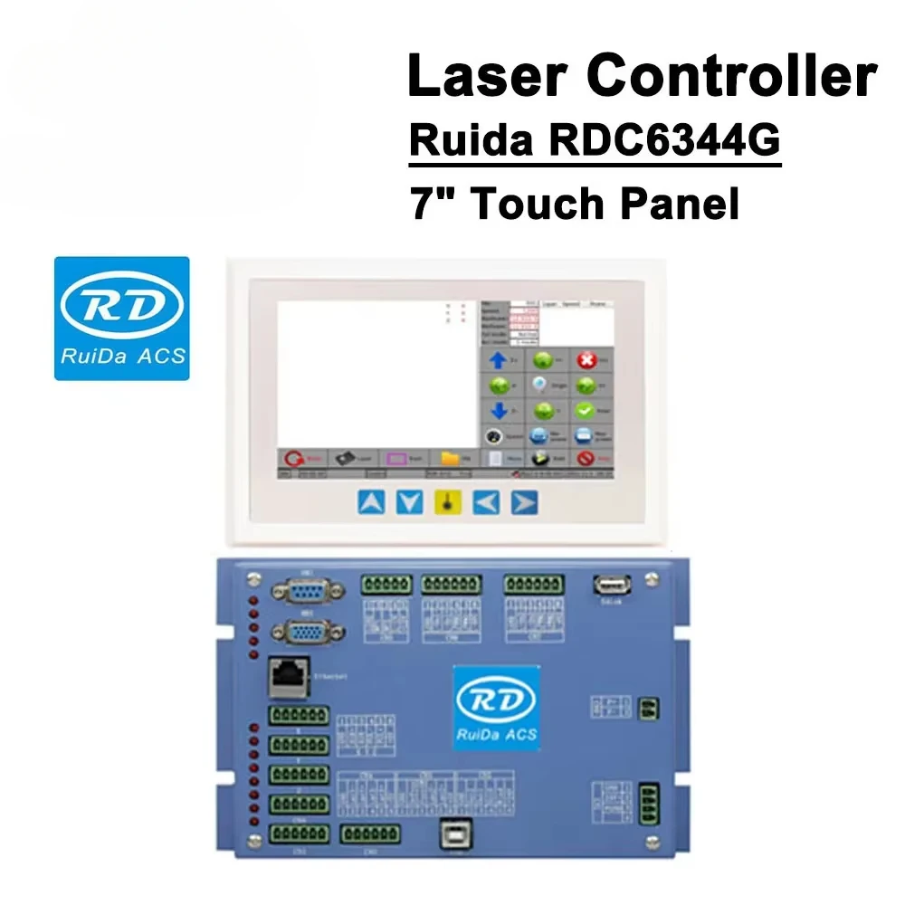 

USGO Laser Controller Ruida RDC6344G With 7" Touch Panel for Co2 Laser Engraving and Cutting Machine