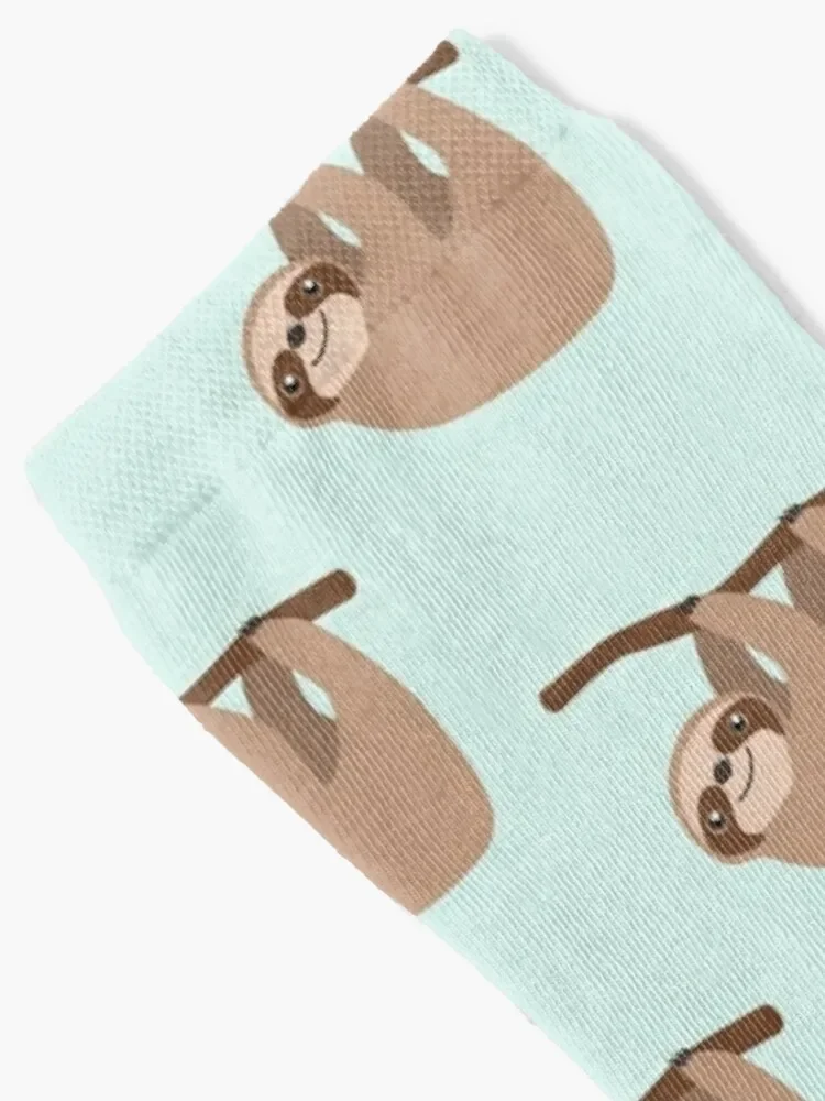 Kaus kaki kartun bayi lucu desain Sloth FASHION mendaki terang garter kaus kaki wanita pria