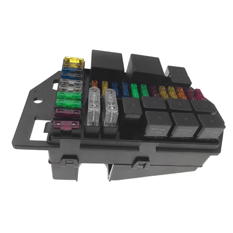 

AT43-307 Fuse Box 10 Way Relay Control Line Fuse Box Control Connector Holder For Car