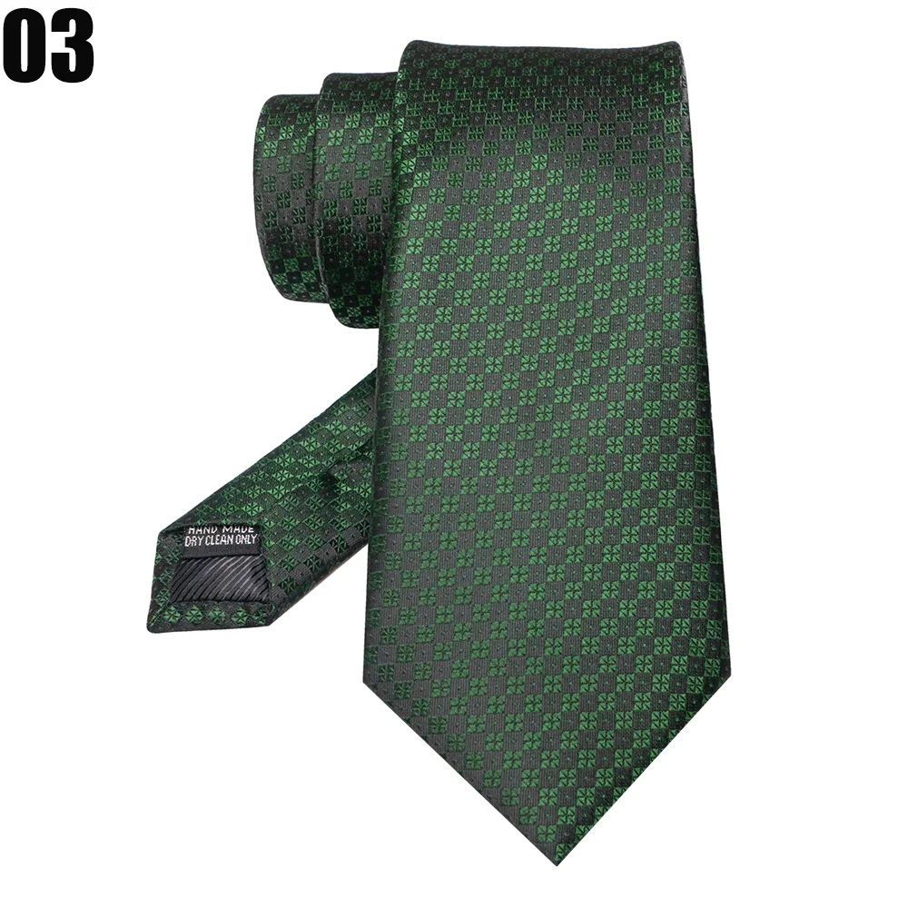 EASTEPIC 8 cm elegante gestreifte Krawatten für Herren, Herren-Accessoire, karierte Krawatte, Paisley-Krawatte, Blumenmuster, für formelle Anlässe, Hochzeitsgeschenk – Detail 8