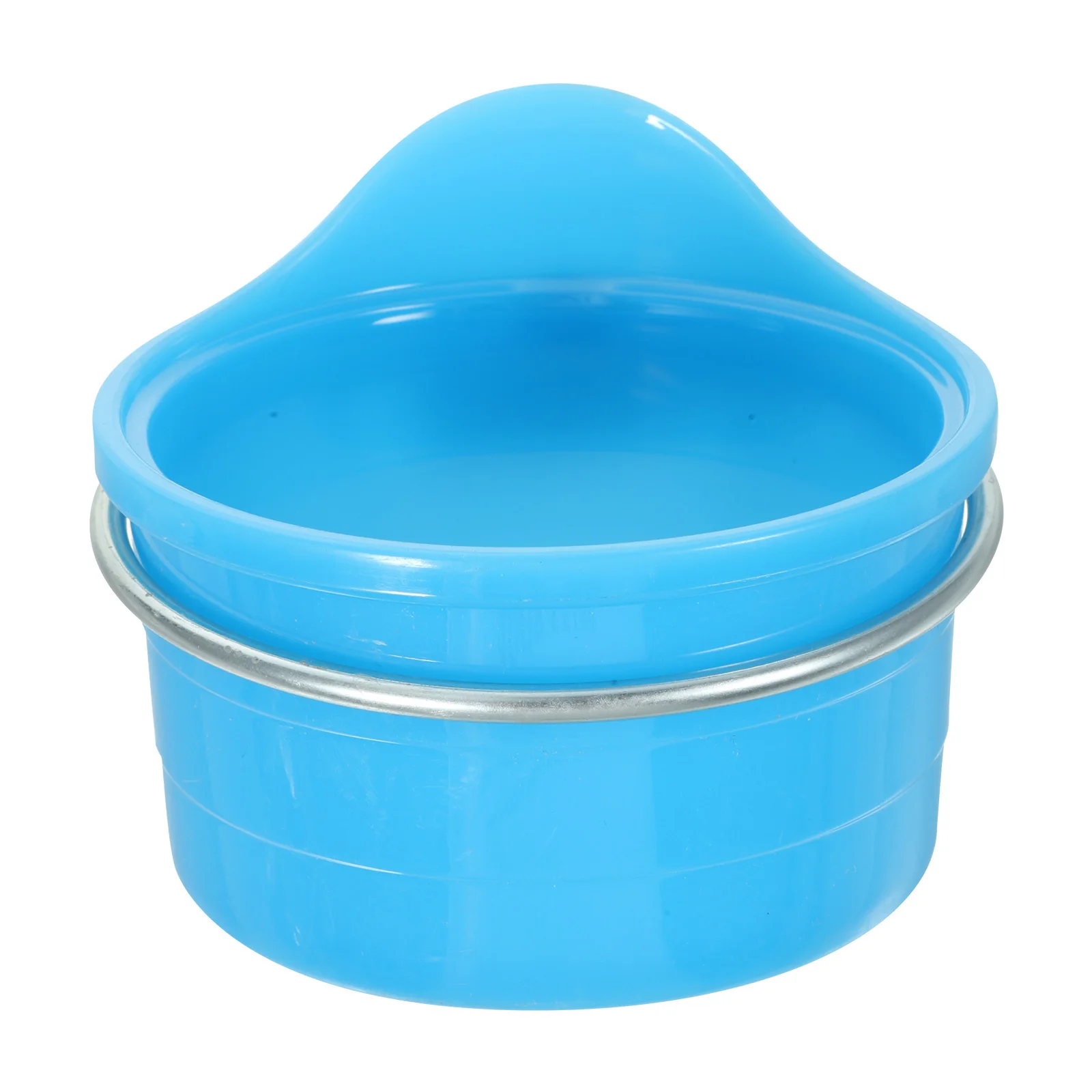 

2Pcs Parrot Feeder Bowl Bird Feeding Cup Reusable Plastic Container Mountable on Wire Cage for Birds Indoor Feeding Solution