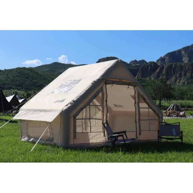 custom.Summer Outdoor Portable Automatic Camping Camp Luxury Camping to Build Travel Inflatable Tents