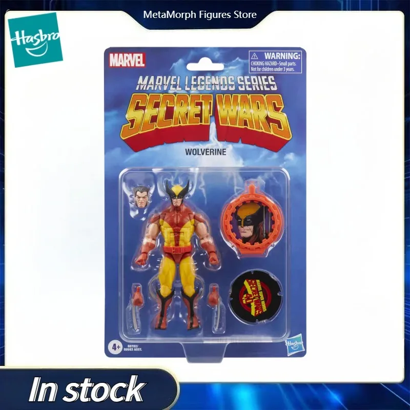 

Original Hasbro Marvel Legends Series Secret Wars Wolverine Anime Figure Toy Model Collection