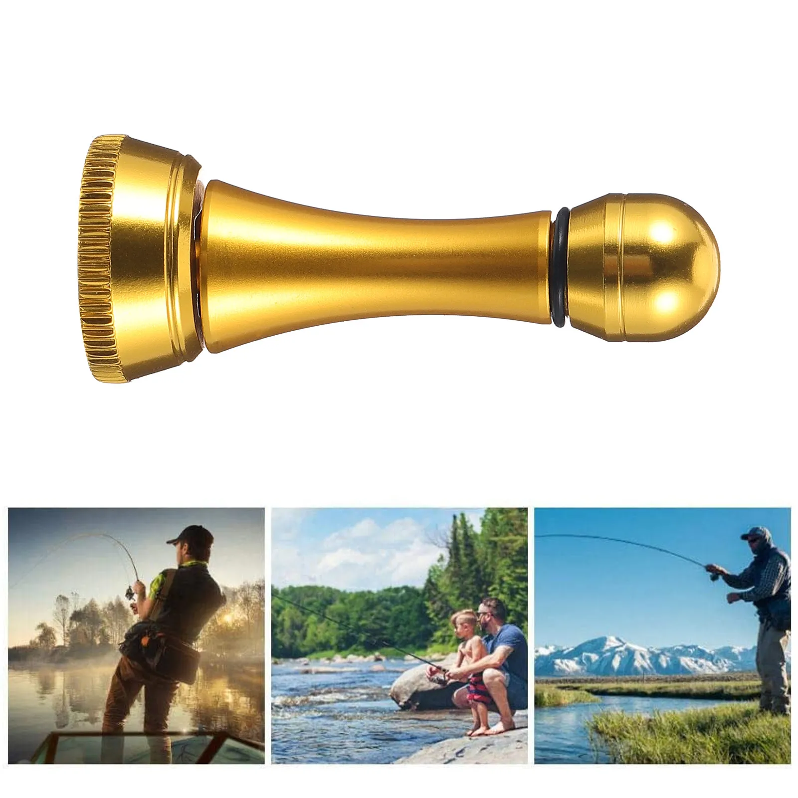 Fishing Reel Aluminum Alloy Stainless Steel Anti-Collision Rocker Arm Fishing Wheel Protection Scratch Bump