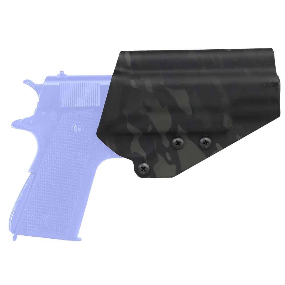 

1911 Kydex Quick Draw Holster Tactics Lightweight Multi-Angle Belt Mount Adjustable Tension for Rapid Deployment
