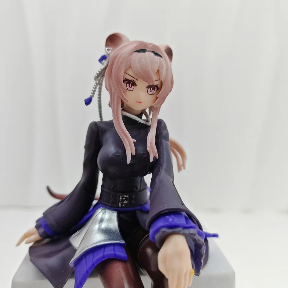 Jogo arknights lin figura sentado macarrão rolha anime figura de ação estatueta modelo ornamentos colecionáveis decoração boneca brinquedo