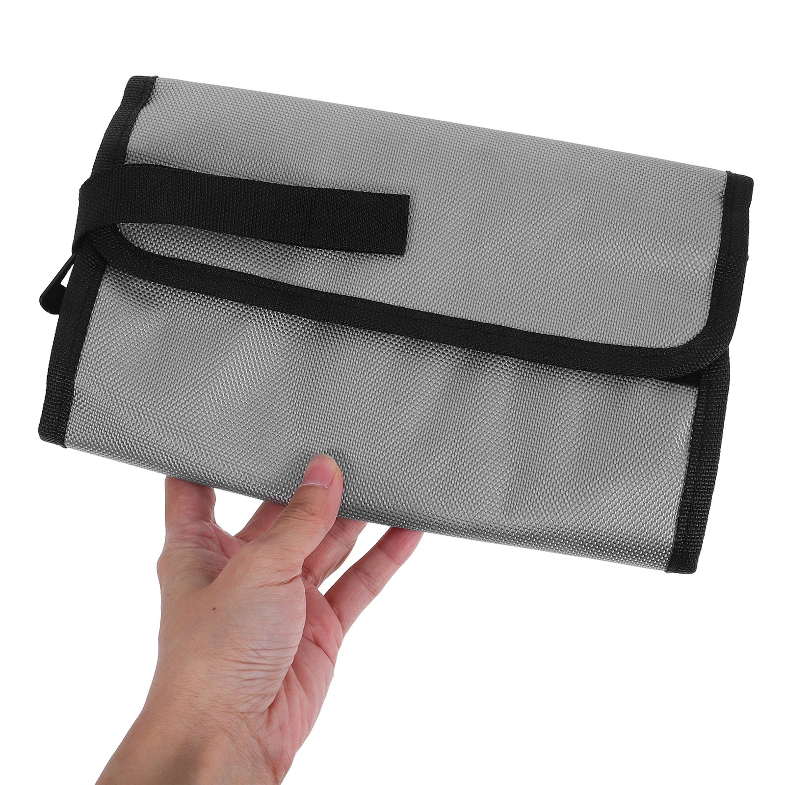 

Portable Tool Kit Pouch Hand Bag Fold Small Storage Electrician Heavy Duty Oxford Cloth Carrier Repair Travel Compact Zipper