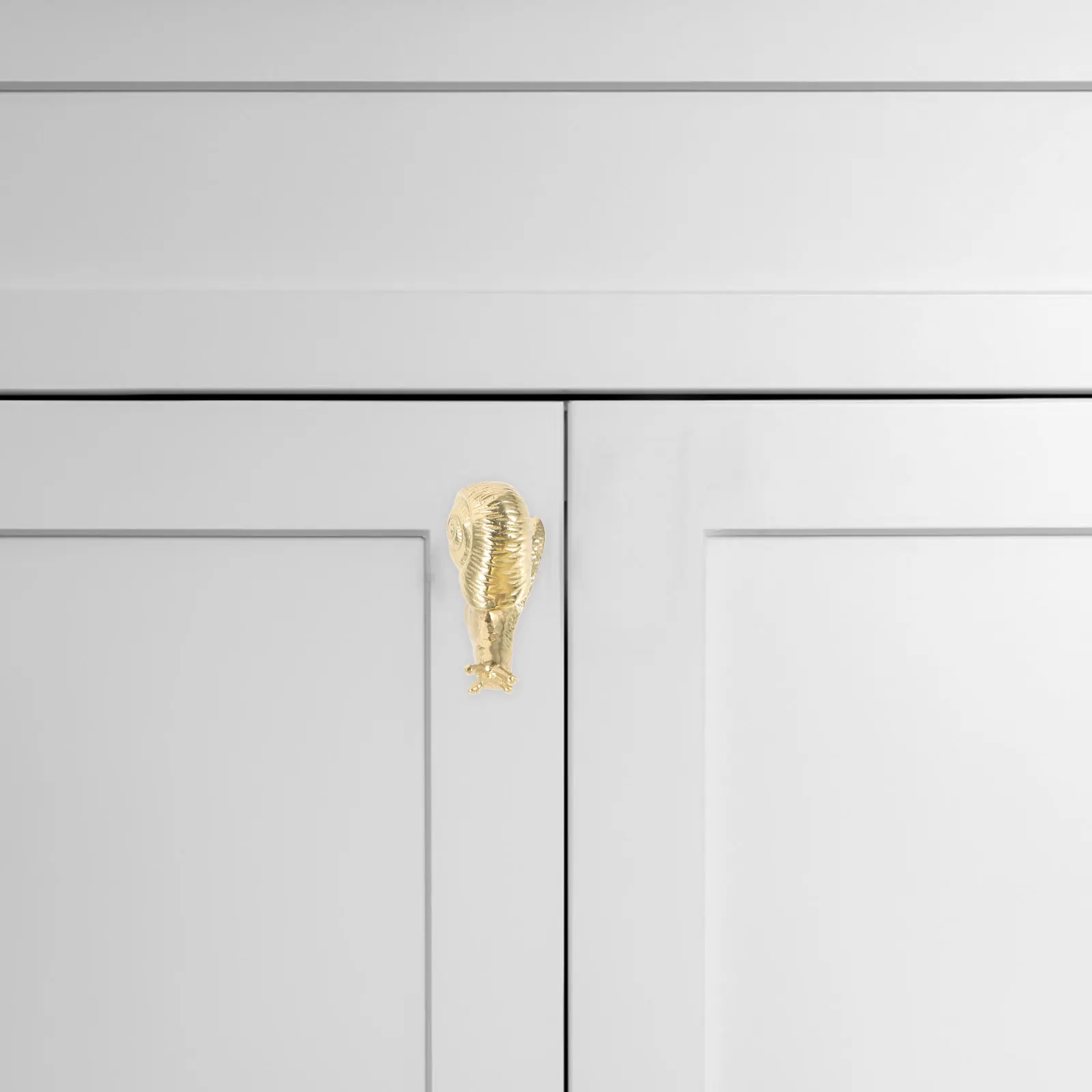 

1pcs Snail Design Cabinet Knob Metal Drawer Pull Handle For Kitchen Bathroom Wardrobe Replacement Hardware Accessory