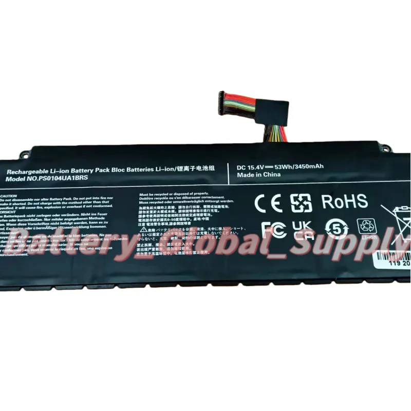 

Battery for PS0104UA1BRS U30 EX40L-J Tecra A50-J 15.4v 3450mAh Reliable -