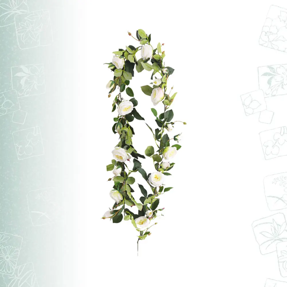 

Fake Cirrus Wedding Backdrop Decoration Rattan Flower Arrangement Ornament Simulation Flowers Mother