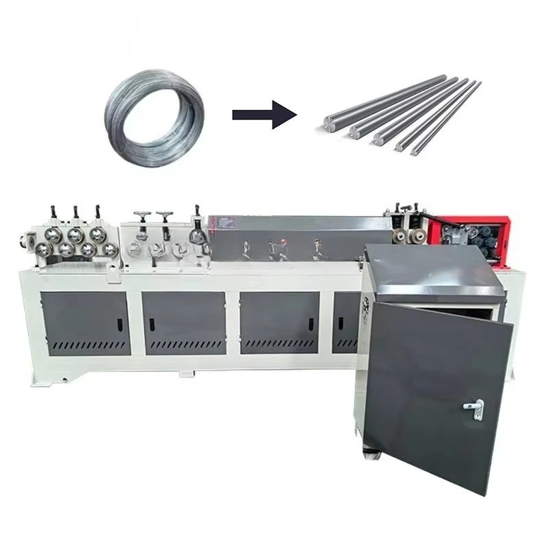 High Quality Automatic 6-16mm Steel Wire Straightening Cutting Machine Steel Bar Straightening Cutting Machine