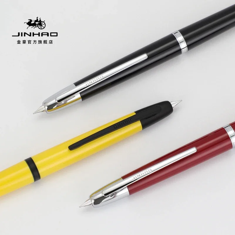 

JINHAO 20, перьевая ручка EF F, ручка из смолы для письма, бизнес-школы, офисные принадлежности, подарки, ручки с конвертером