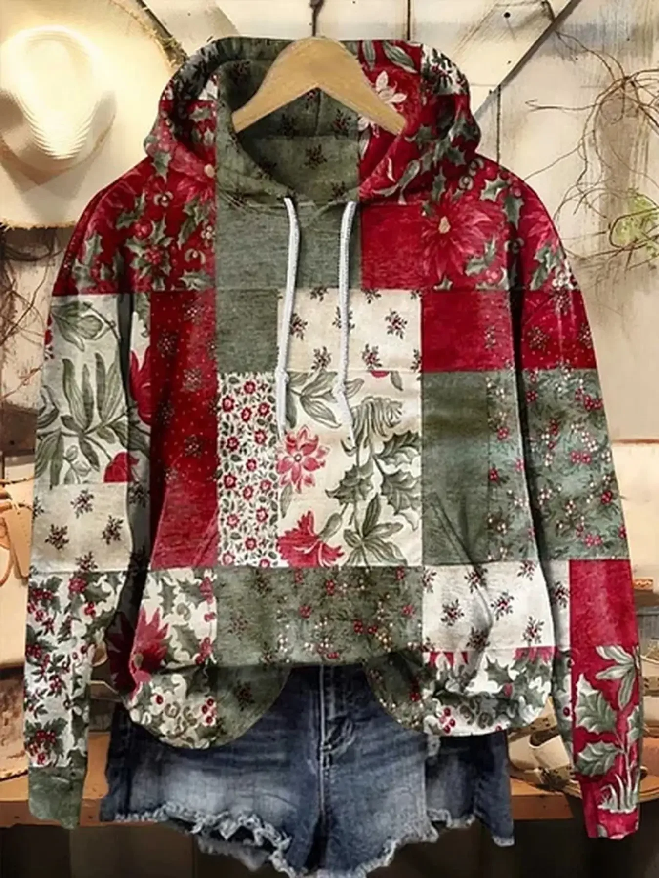 

Женская толстовка с сердечком и цветочной графикой, толстовки с 3D принтом, уличная одежда, пуловеры больших размеров, толстовки с капюшоном Y2K, топы, женская одежда