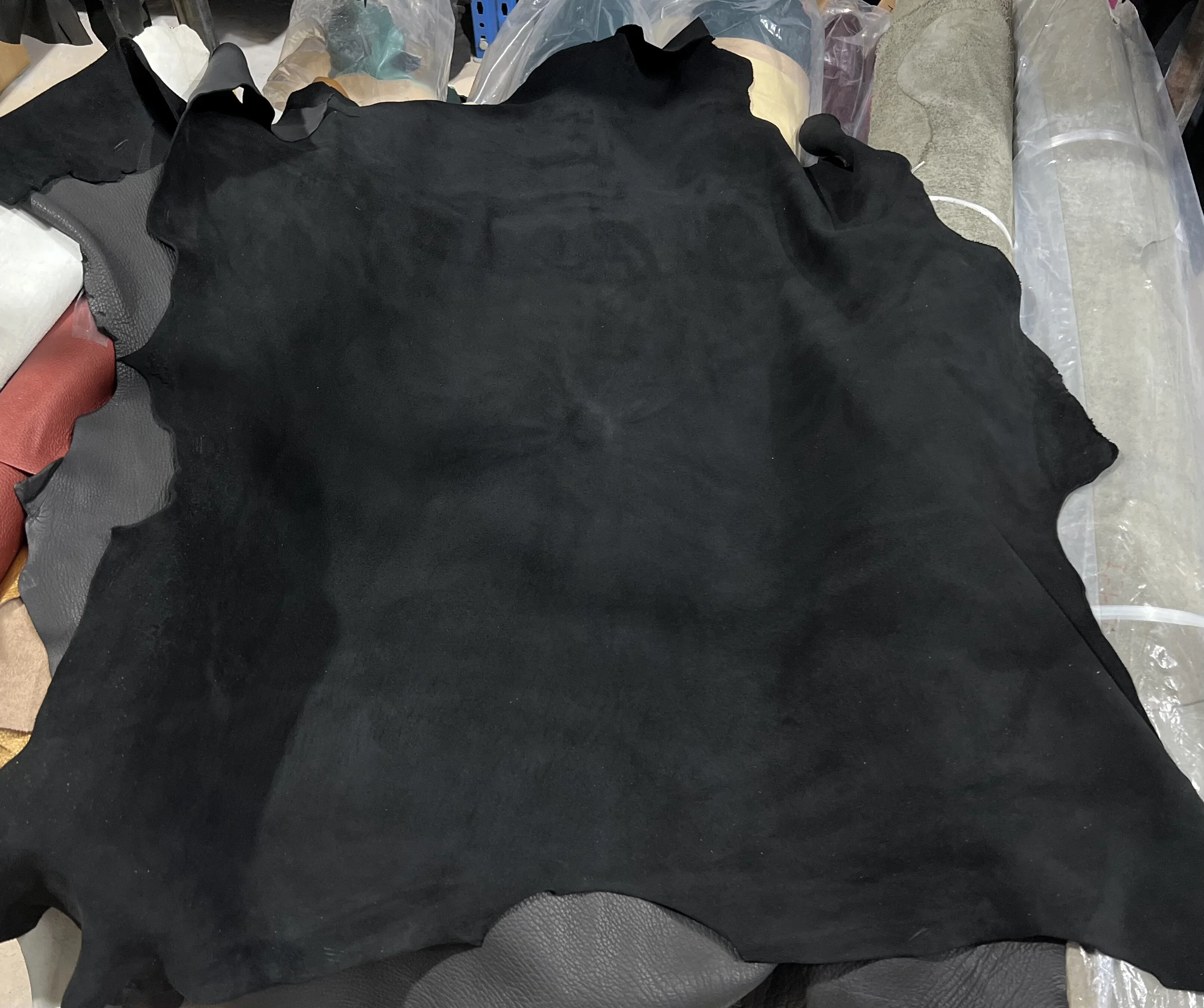 Italian Genuine Leather Deerskin, Soft Deerskin 1.2mm, Grain Deerskin,defects