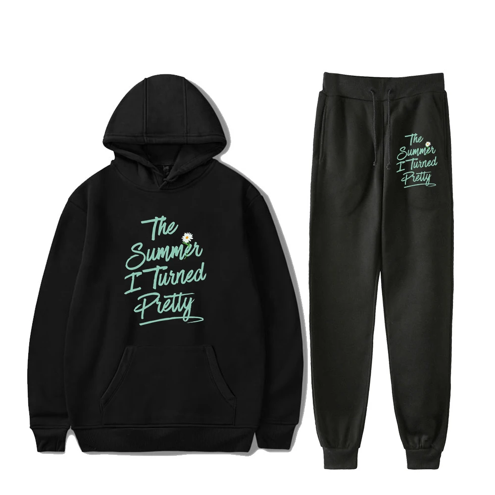 

The Summer I Turned Pretty Season 2 Hoodie Jogger Pants Two Piece Set Sweatshirts+Sweatpants 2023 New Tv Series Men Women's Set