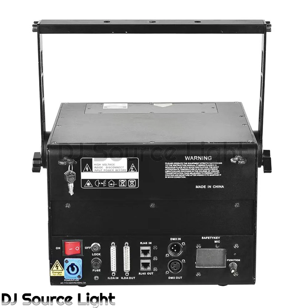 40Kpps 20W Laser Light With ILDA RJ45 RGB Animation DMX Stage Scanner Projector Light Beam Pattern DJ Disco Nightclub Stgae lamp