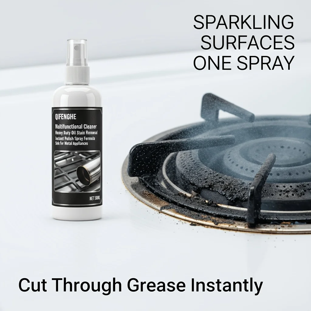 No Rinse Oil Cleaner Pack for Oven - Efficient Grease Cutting Solution